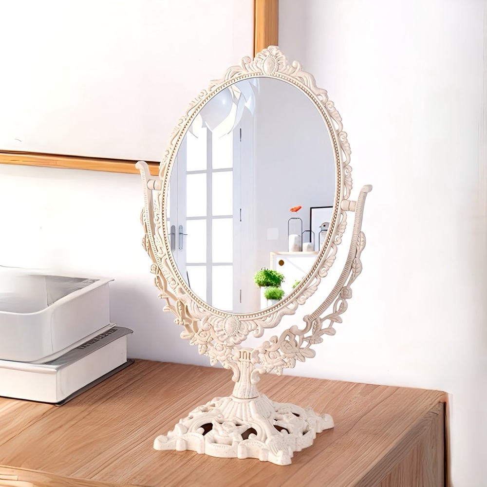 NWT Ornate table top vanity mirror